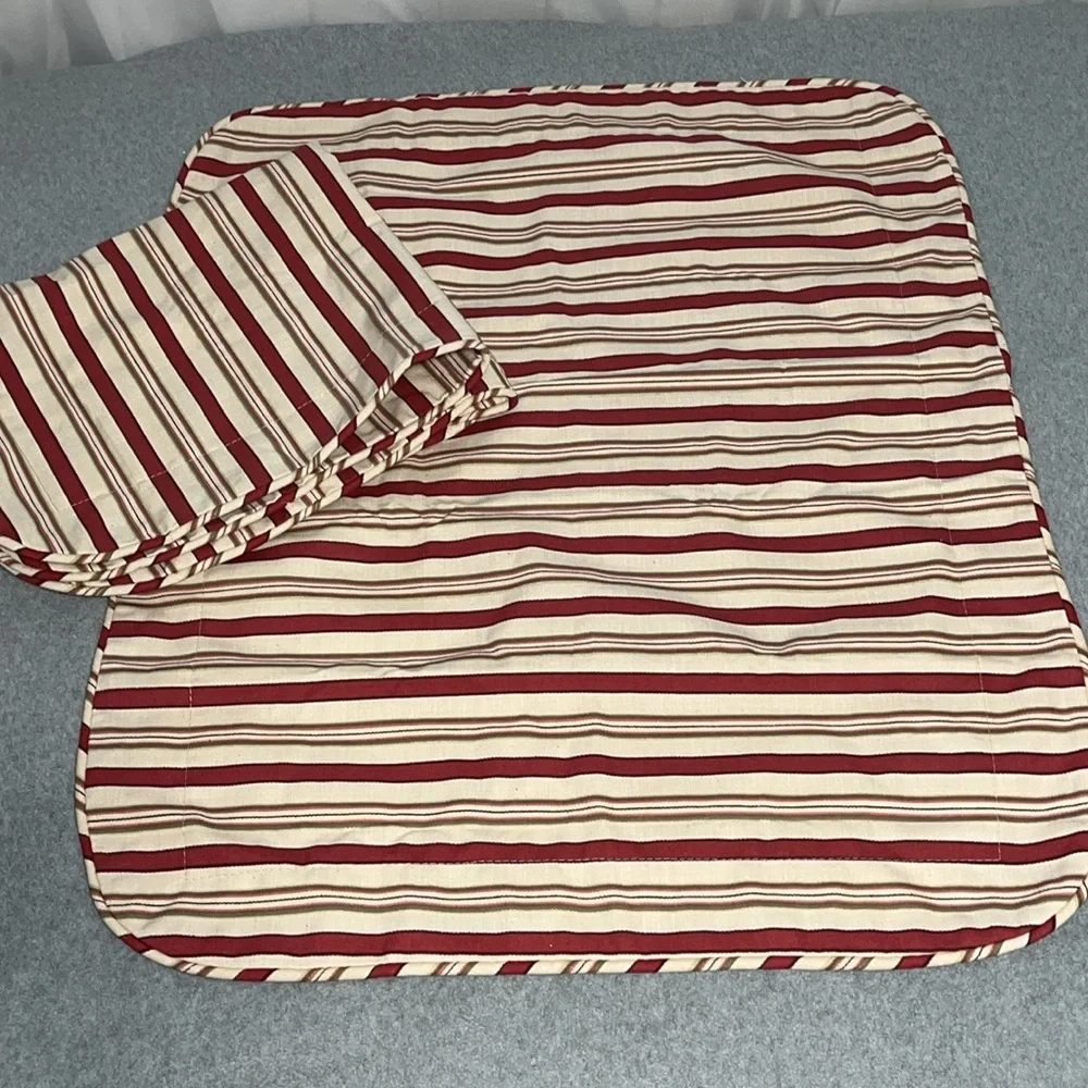 Waverly Garden Room Sham Pillow Case Set 20X26 Standard Accent Stripes